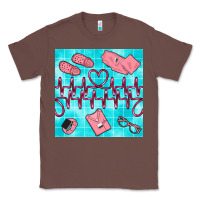Chestnut nurse heart beat seamless pattern Classic Tee - BundleAndBundleShop