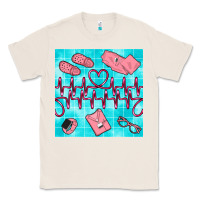 Natural nurse heart beat seamless pattern Classic Tee - BundleAndBundleShop