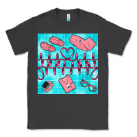 Smoke nurse heart beat seamless pattern Classic Tee - BundleAndBundleShop