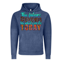 Vintage Denim the future on what you do today Vintage Hoodie - HRA Design Shop