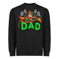 Black racing dad with racing oto equipment Heavyweight Sweatshirt - AdoDesignShop
