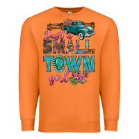 Carrot Just A Small Town Girl With Truck Premium Sweatshirt - BundleAndBundleShop