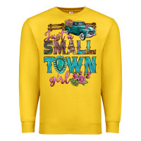 Just A Small Town Girl With Truck Premium Sweatshirt | Teevron