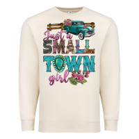 Sandshell Just A Small Town Girl With Truck Premium Sweatshirt - BundleAndBundleShop