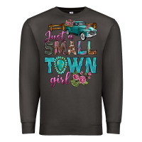 Smoke Just A Small Town Girl With Truck Premium Sweatshirt - BundleAndBundleShop
