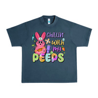 Midnight Navy chillin' with my peeps Urban Heavy Tee - Artiststas