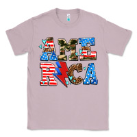 Lilac america with heart Classic Tee - AdoDesignShop