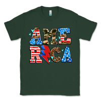 Sports Green america with heart Classic Tee - AdoDesignShop