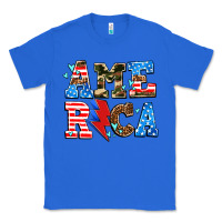 True Royal america with heart Classic Tee - AdoDesignShop
