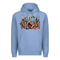 Colony Blue Football Mom Premium Hoodie - Bettercallsaul