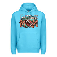 Ocean Blue Football Mom Premium Hoodie - Bettercallsaul