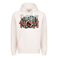 Pale Pink Football Mom Premium Hoodie - Bettercallsaul