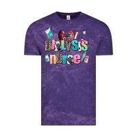 Cloud Purple dialysis nurse Vintage Tee - AdoDesignShop