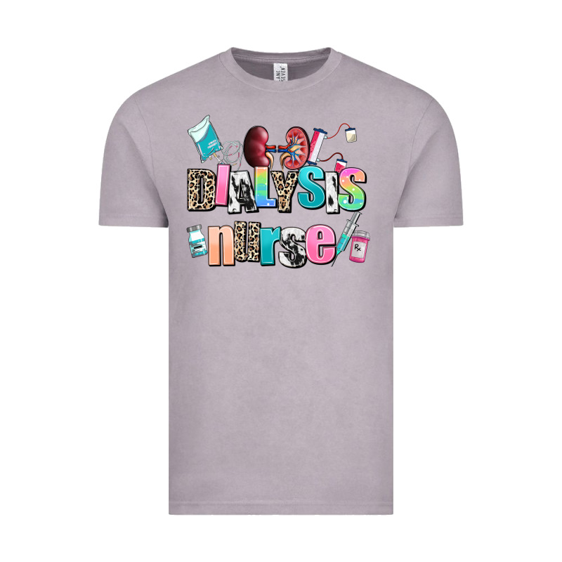 Dialysis Nurse Vintage Tee by AdoDesignShop | Teevron