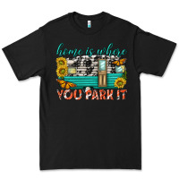 Black home is where  you park it Premium Tee - texasbilliewilder