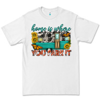 White home is where  you park it Premium Tee - texasbilliewilder