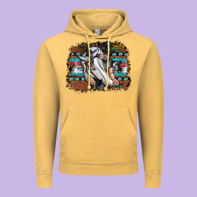 Cowgirl Vintage Hoodie Designed By Sublimationcraftshop