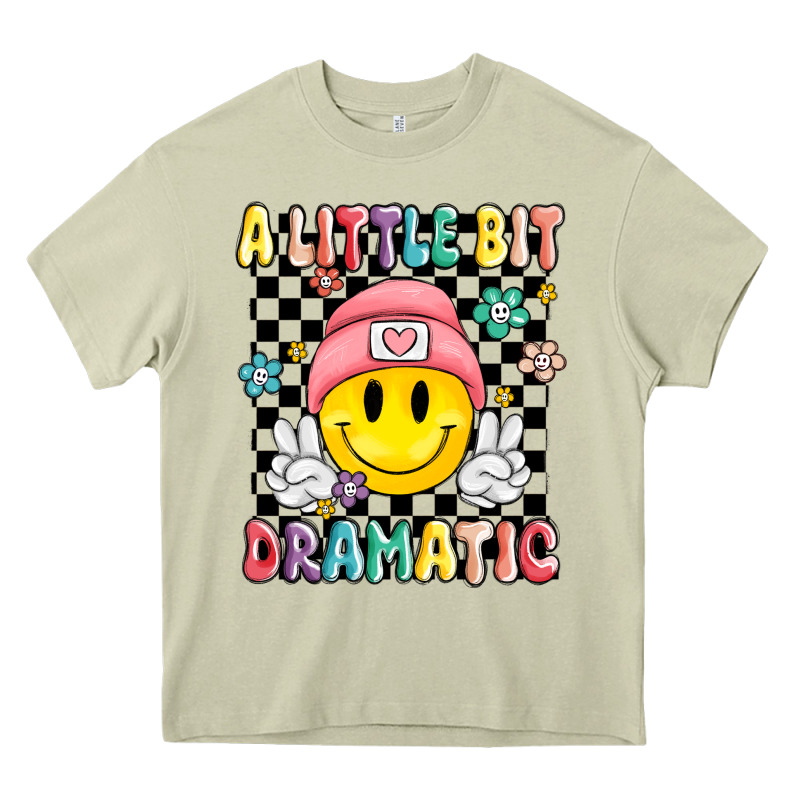 A Little Bit Dramatic Heavy Core Tee by MaliasSmallBusiness | Teevron