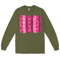 Breast Cancer Brushstroke Long Sleeve Tee | Teevron