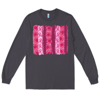 Smoke breast cancer brushstroke Long Sleeve Tee - AdoDesignShop