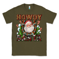 Army Green howdy santa Classic Tee - AdoDesignShop