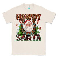 Natural howdy santa Classic Tee - AdoDesignShop