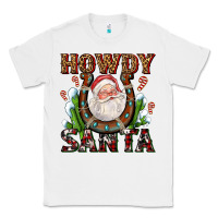 White howdy santa Classic Tee - AdoDesignShop