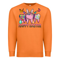 Carrot Happy Easter Dental And Egg Premium Sweatshirt - BundleAndBundleShop