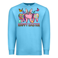 Ocean Blue Happy Easter Dental And Egg Premium Sweatshirt - BundleAndBundleShop