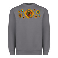 Storm sunflower lady of guadalupe Heavyweight Sweatshirt - JahusDesignShop
