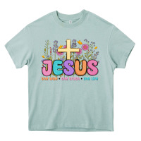 Arona jesus the way the truth the life Heavy Core Tee - MaliasSmallBusiness
