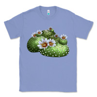 Colony Blue Blossfeldia Cactus Classic Tee - LillyAllenDesigns