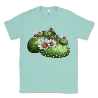 Seafoam Blossfeldia Cactus Classic Tee - LillyAllenDesigns