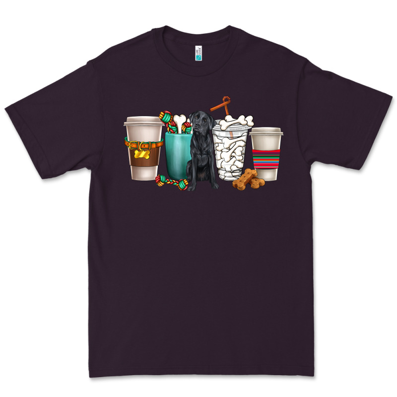 Labrador Retriever Dog Coffee Cups Premium Tee by texasbilliewilder | Teevron
