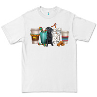 White labrador retriever dog coffee cups Premium Tee - texasbilliewilder