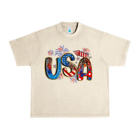 Sandshell usa 4th of july Urban Heavy Tee - Artiststas