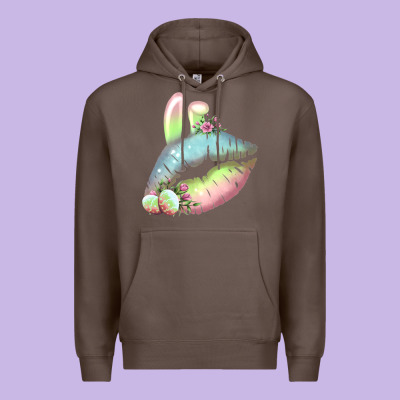 Eared Paster Color Easter Lips Premium Hoodie Designed By Bettercallsaul