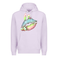 Lilac Eared Paster Color Easter Lips Premium Hoodie - Bettercallsaul