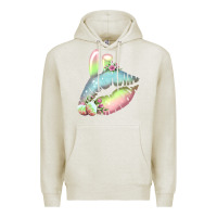 Oatmeal Heather Eared Paster Color Easter Lips Premium Hoodie - Bettercallsaul