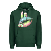 Sports Green Eared Paster Color Easter Lips Premium Hoodie - Bettercallsaul