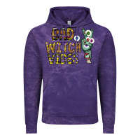 Cloud Purple bad witch vibes Vintage Hoodie - CowhideDigitalArt