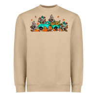 Mushroom fall cactus pumpkin truck Heavyweight Sweatshirt - JahusDesignShop