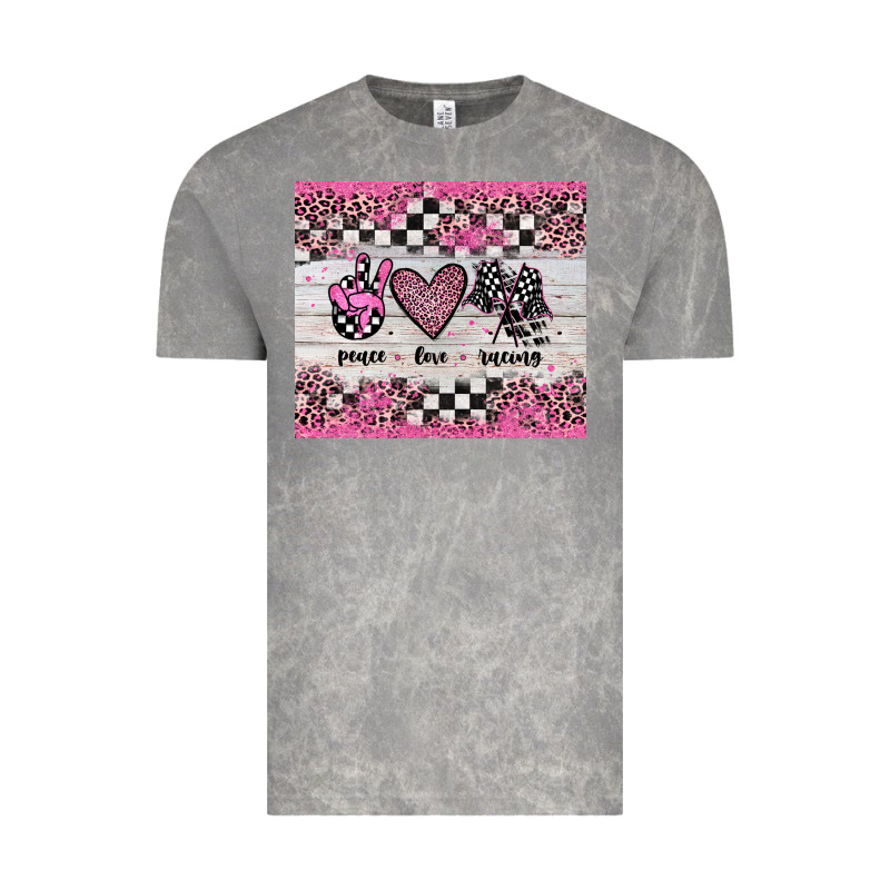 Peace Love Racing Vintage Tee by JahusDesignShop | Teevron