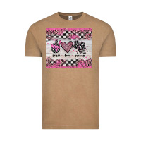 Vintage Coffee peace love racing Vintage Tee - JahusDesignShop