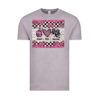 Vintage Zinc peace love racing Vintage Tee - JahusDesignShop