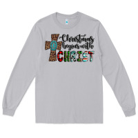 Moon Dust christmas begins with christ Long Sleeve Tee - AdoDesignShop