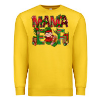 Lemon Mama Elf With Gift Christmas Premium Sweatshirt - BundleAndBundleShop