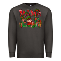 Smoke Mama Elf With Gift Christmas Premium Sweatshirt - BundleAndBundleShop
