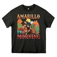 Asphalt amarillo by morning Heavy Core Tee - MaliasSmallBusiness