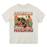 Cream amarillo by morning Heavy Core Tee - MaliasSmallBusiness